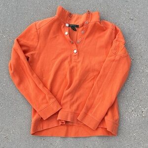 Lauren Ralph Lauren Long Sleeve quarter snap Shirt